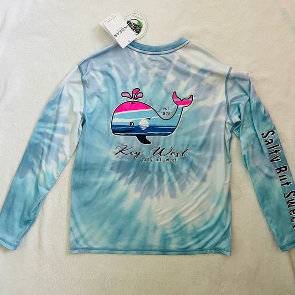 Swim Top Kids Sun Protecting Shirt INGEAR SWIM Size L Kids UPF 50+ - Picture 2 of 5